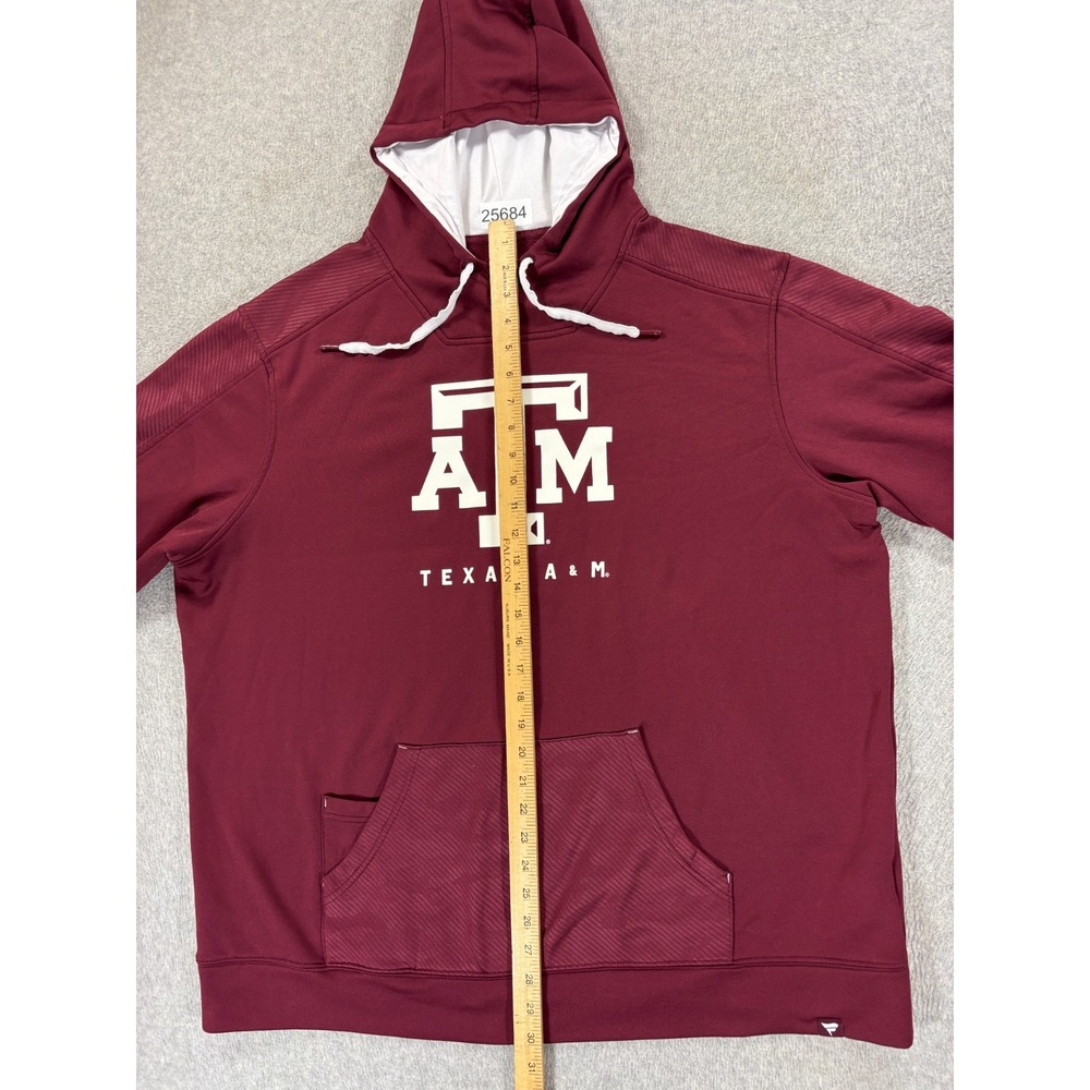 Texas A&M Aggies Fanatics Screened Logo Campus Hoodie Sweatshirt (Men's 2XL) - Picture 9 of 12